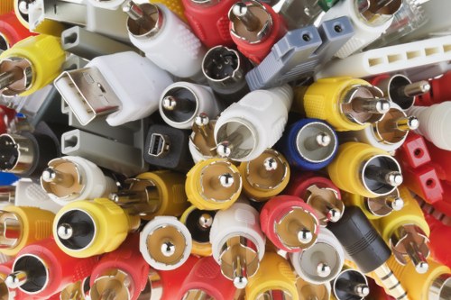 Charity volunteers collecting salvaged garden items for reuse in community spaces